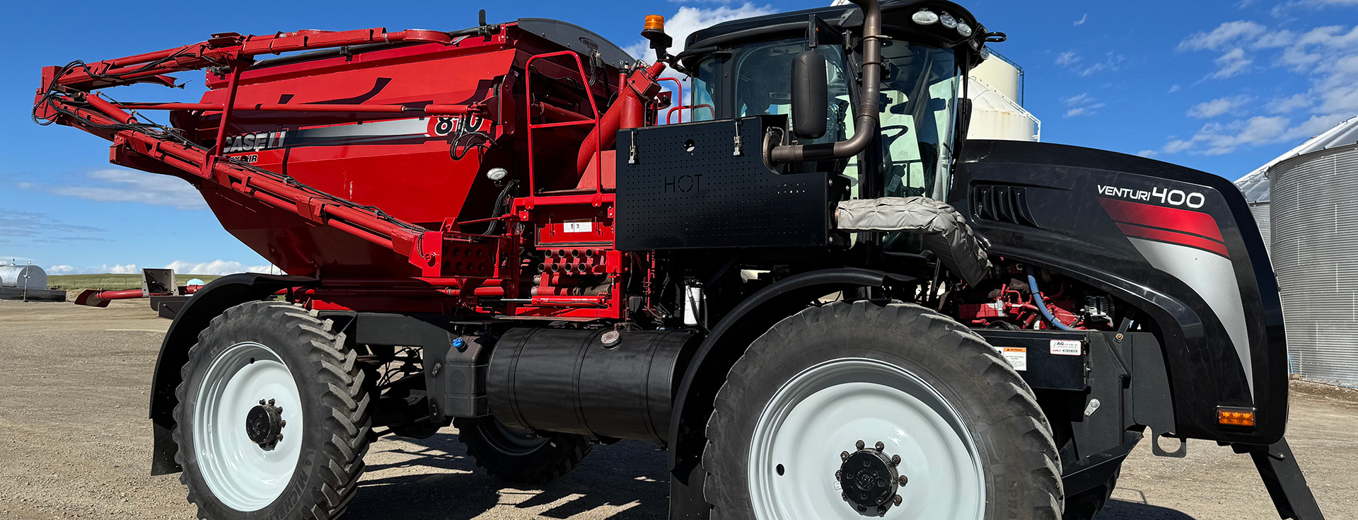 fertilizer spreader truck